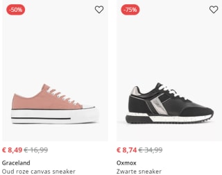 Tot 75% korting in de sale van van Haren