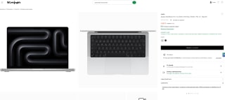 Apple MacBook Pro 14 2023 M3 Max 36GB 1TB 14" MacOS por solo 2,899€