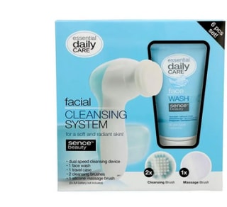 Cepillo SENCE BEAUTY facial gel y neceser a solo 4,35€