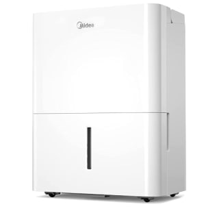 Midea - Deshumidificador Silencioso 43dB de10L con Temporizador 24h - Área de trabajo 15m2 - Deposito 2.10L - Con Refrigerante R290 respetuoso con el medio ambiente por 95.91€