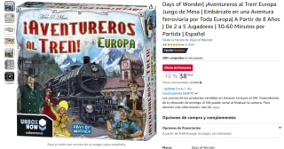 ¡Aventureros al Tren! Europa Juego de Mesa por 38,70€