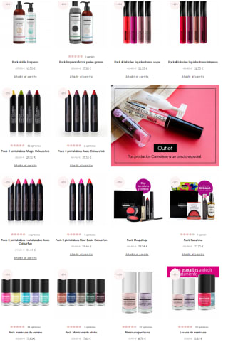 Hasta 40% dto en maquillajes naturales