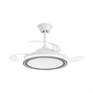 NARVI Ventilador de techo color Blanco Motor DC por 33,95€