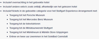 Mercedes Museum + Porsche Museum + overnachting Holiday Inn + ontbijt voor 2 personen voor €98