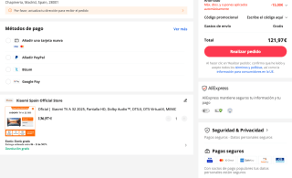 Xiaomi TV A 32 2025 por tan solo 121,97€