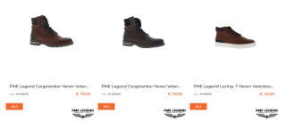 Tot 50% korting op PME Legend schoenen bij Strating-schoenen