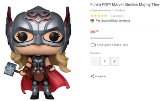 Funko Pop! Mighty Thor por $99 en Liverpool