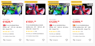 Descuentazos hasta 530€ en televisores OLED LG Corred