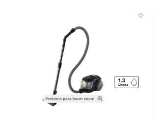 Aspiradora ciclónica de Samsung por $64.990 en Easy
