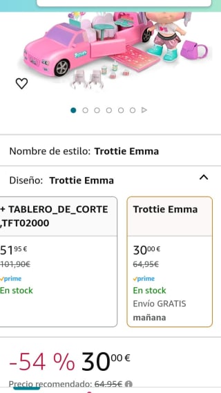 Trotties Emma & Limo, Trottie Nueva York y su limusina móvil desplegable por 30€.