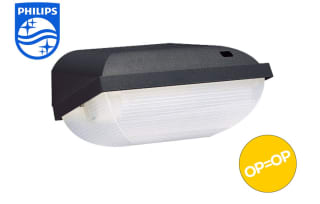Philips buitenlamp zwart dag/nacht sensor voor €29,95 bij Dagknaller