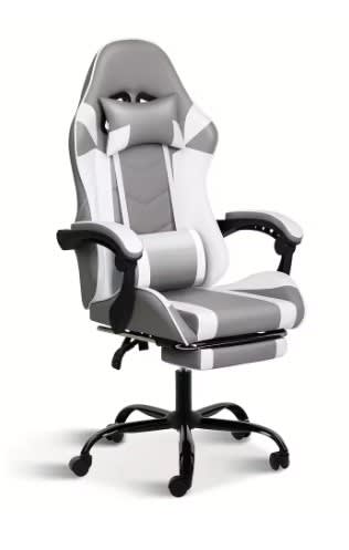 Silla giratoria ajustable estilo carreras por 13,79€ (13,59€ ahora la primavera)