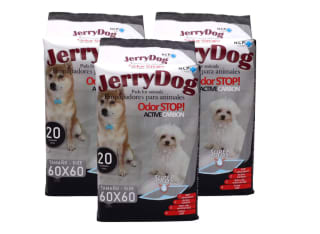 Jerry Dog Pack 3 Bolsas Empapadores con Carbón Activo pot solo 12,92€
