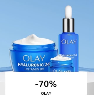 -70% Serum o Contorno Olay por la compra de una crema Premium de la marca.