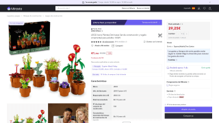 LEGO Icons Plantas Diminutas por 29,25€