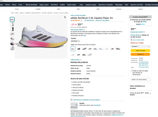 Zapatillas Adidas Runfalcon 5W Mujer por solo 39,99€