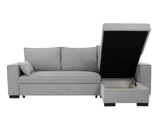 Chaise longue reversible con cama MARLON color gris por 398€