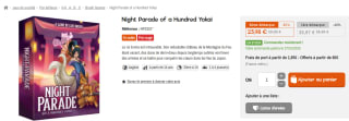 Vesuvius Media - Night Parade of a Hundred Yokai - Bordspel voor €23,98