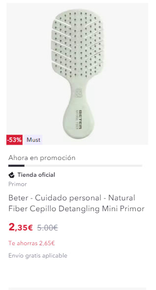 Recopilación productos de belleza a bajo coste desde miravia