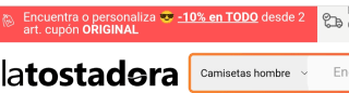 10% de descuento a partir de 2 artículos en la Tostadora