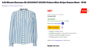 Ichi Ihezomo Dames Blouse voor €19,50 bij Bol