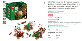 LEGO Adornos de Pan de Jengibre por 10,39€