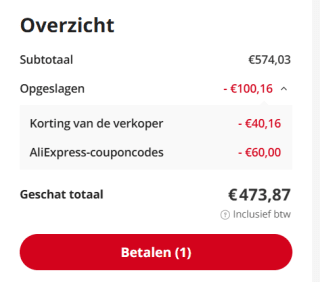 Tineco FLOOR ONE S7 FlashDry Smart draadloze nat-droogstofzuiger voor €473,87 bij AliExpress