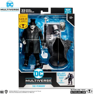 DC Gaming Build A Action Figure The Penguin Gold Label (Batman: Arkham City) 18 cm voor €14,95 bij Dagknaller