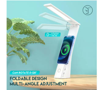 Lámpara de escritorio LED de carga rápida inalámbrica por 17,69€