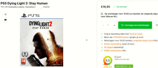 PS5 Dying Light 2: Stay Human voor 16,95 euro bij AllYourGames