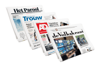 4 weken de krant voor €4 bij Kiosk