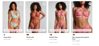 Tot 50% korting + 10% extra korting voor members bij Hunkemöller