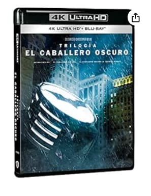 Pack Batman Nolan: La trilogía (4K Ultra HD + Blu-Ray) por 24.95€