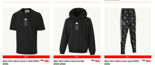 Kortingscode voor 15% extra korting op de sale in de Ajax shop