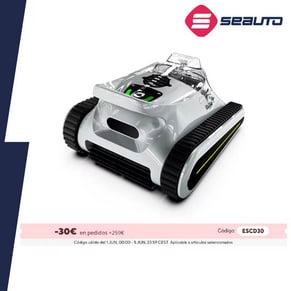 Seauto aspiradora robótica piscina escalada paredes por 233,45€