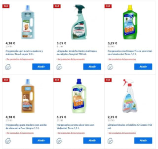 3×2 Limpieza y Hogar en Carrefour.