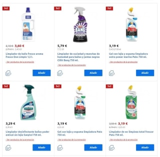 3×2 Limpieza y Hogar en Carrefour.