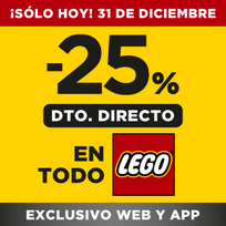 Descuento 25% Lego en ToysRus