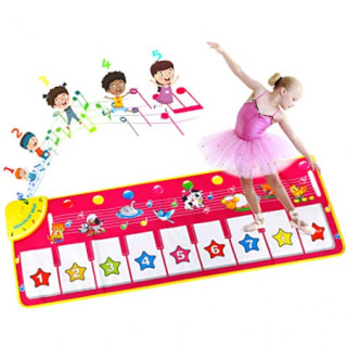 Alfombrilla Musical para Niños, 100 * 36cm por 6,99€
