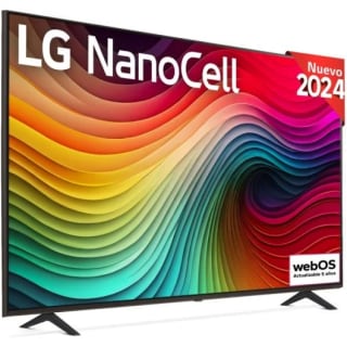 TV LED 50" LG 50NANO82T6B, UHD 4K, Procesador Inteligente 4K α5 Gen7 por 599€