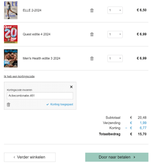 2+1 tijdschrift gratis via My Magazines