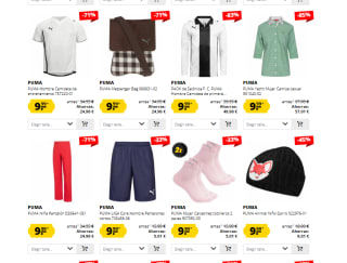 Descuentazos en la marca Puma desde Deportes Outlet
