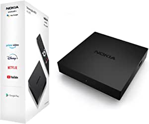 Nokia - Streaming Box - 8000 - 4K Ultra HD - Android - TV Box voor €59,90 bij Amazon
