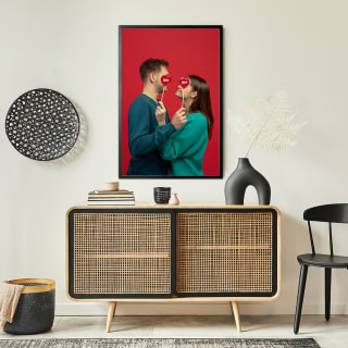 Gepersonaliseerde poster inclusief lijst | 60x40cm = €18,86 + gratis verzending