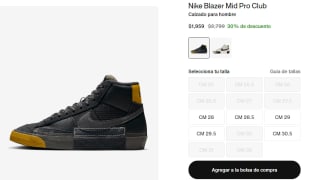 Blazer Mid Pro Club por $1959 en Nike