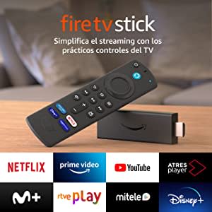 Fire TV Stick con mando por voz Alexa (incluye controles del TV por 22,99€