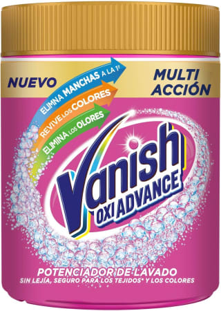 Quitamanchas en polvo Vanish Oxi Action Multipoder 400 g por 4,27€