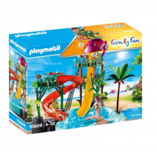 PLAYMOBIL - Parque Acuático con Tobogán por 29.99€