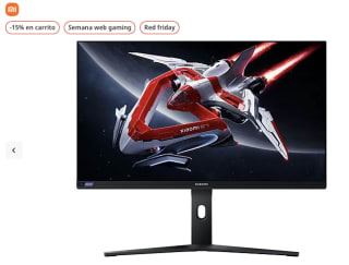 Monitor gaming Xiaomi G Pro 27i 27" QHD 1 ms 180 Hz Mini LED FreeSync Negro por solo 212,49€