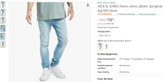 Jack & Jones skinny herenjeans Agi 002 Noos voor €10,50